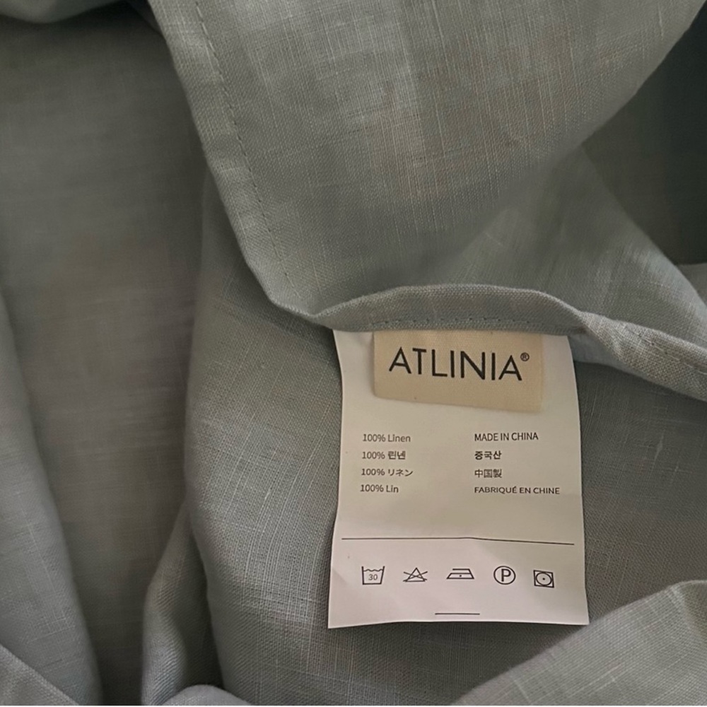ATLINIA 100% Linen Pillowcases - Picture 5 of 6